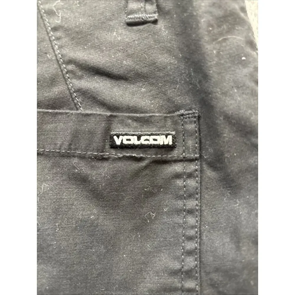 VOLCOM mens Black Modern Stretch Shorts 8